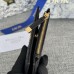 Miss Dior Dahlia Wallet blue