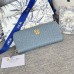 Miss Caro Voyageur Slim Wallet blue
